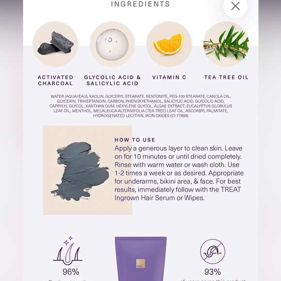 TREAT Face and Body Detoxifying Mask - Picture 2 of 4